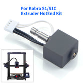 For Anycubic Kobra S1 S1Combo Hotend Kit with 0.4mm Brass Nozzle High Temperature Resistant Printing 3d Printer Replacement Part